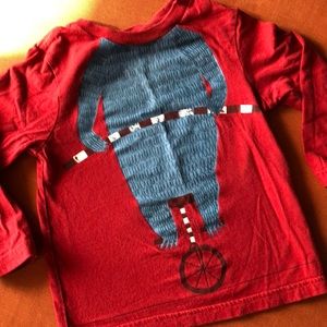 Toddler Monster Unicycle Shirt